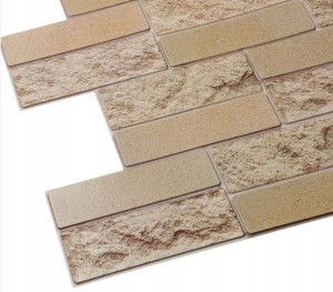 PANELE ŚCIENNE 3D KAMIEŃ BEŻ MUR PCV PŁYTKA PVC 24h
