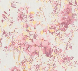 TAPETA PASTELOWE KWIATY 37816-1 AS CREATION 24h 