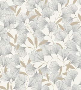 TAPETA LIŚCIE GINKGO BILOBA A64401 GRANDECO