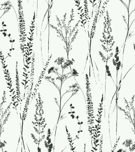 TAPETA POLNE KWIATY ZIELNIK A64201 GRANDECO 