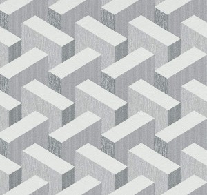 Tapeta GEOMETRYCZNA 3D SZARA 10382-10 ERISMANN
